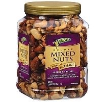 Planters Deluxe Mixed Nuts w Pure Sea Salt 40 Oz