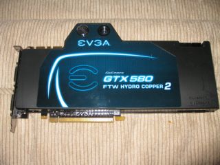 EVGA GeForce GTX 580 3072MB Hydro Copper 2 3GB