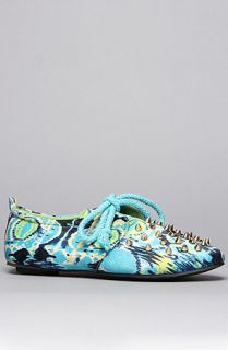 Sole Boutique The Evita Shoe in Teal