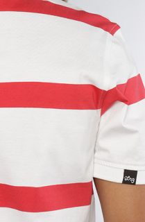 LRG The Busy Signals Polo in White Concrete