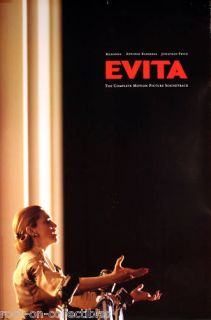 Madonna 1996 Evita Classic Promo Poster