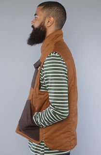 Publish The Haydrid Vest in Tan Concrete