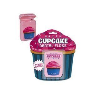 Cupcake Flavored Waxed Dental Floss Breakfast Dessert Sweet Tooth