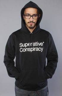 WeSC The Superlative Conspiracy Hoody in Black