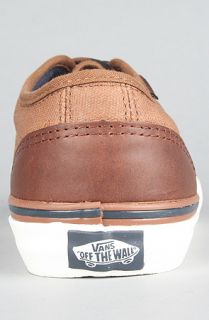 Vans Footwear The 106 Vulcanized CA Sneaker in Friar Brown Whisper
