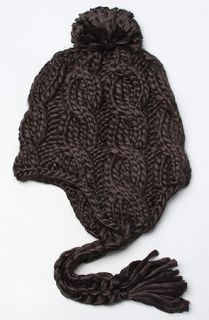 coal the rosalita flap beanie in black sale $ 14 95 $ 35 00 57 % off