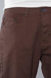 Fourstar Clothing The Malto Straight Slim Fit Jeans in Coffee