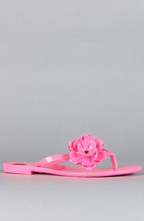 Melissa Shoes The Harmonic Flower Sandal in Pink