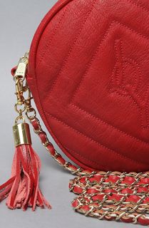 Joyrich The Quilted Pochette Bag in Red