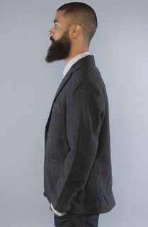 General Assembly The Holiday Tweed Blazer in Grey