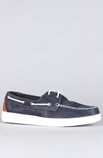 Sebago The Wentworth 2Eye Boat Shoe in Navy