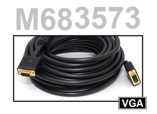 75 Foot Feet s VGA Male LCD LED Computer Monitor Cable