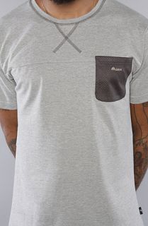 ORISUE The Bruno Tee in Grey Heather Concrete