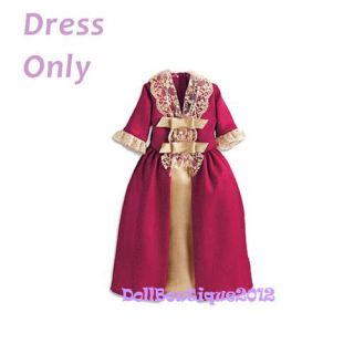  Doll Clothes Outfit for American Girl Felicitys Gala Gown Only Dress