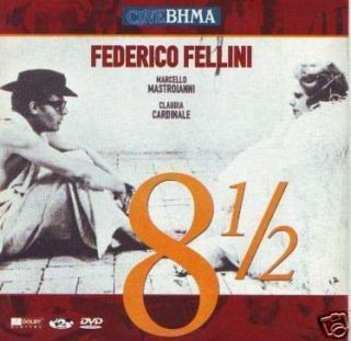  F Fellini 8 1 2 Mastroianni Cardinale RARE DVD