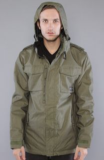 686 the reserved m 65 insulated jacket in army denim this product is