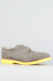 Walk Over Shoes The MADE IN THE USA Derby 100s Buck Shoe in Grey