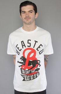 Beasted The Cant Take The Beast Tee in White