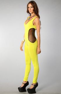 Blaque Market The Deep End Jumpsuit in Yellow