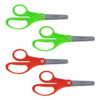 Fiskars For Kids Blunt Tip 5 Scissors, Pack of 4