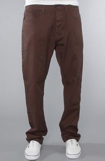 Fourstar Clothing The Malto Straight Slim Fit Jeans in Coffee