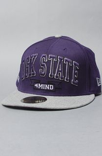 DGK The DGK State Of Mind New Era Hat in Purple and Athletic Heather