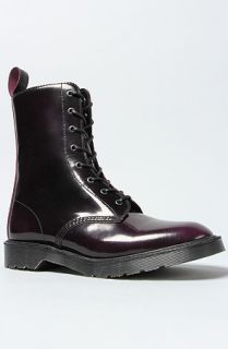 Dr. Martens The Langston Lace 8Eye Boot in Purple