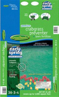 5M Crabgrass Preventer Lawn Fertilizer GTH361T16 36 3 4
