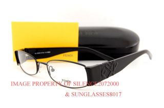 Brand New Fendi Eyeglasses Frames 738 001 Black