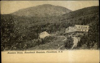 FITZWILLIAM NH Monadnock Mountain House c1910 PC