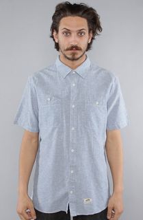 Vans The Graysby Buttondown Shirt in Federal Blue