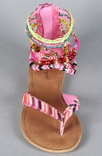 Zigi Shoes The Faithful Sandal in Fuchsia