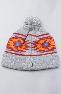Obey The Native Beanie in Heather Gray