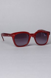 Sunscape Eyewear The Johnny Sunglasses in Red Smoke Lenses  Karmaloop
