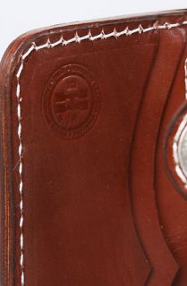 Holliday The Salinas Short Wallet in Brown Leather