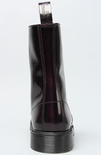 Dr. Martens The Langston Lace 8Eye Boot in Purple