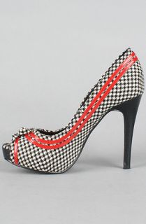 Naughty Monkey The Cover Look III Shoe in Houndstooth