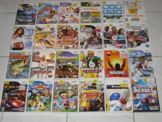 Wii Games You Pick The Game You Want Lot 5