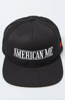 SSUR The American Me Snapback in Black