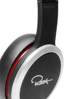 WeSC The RZA Street Headphone in Black RedLimited Edition  Karmaloop