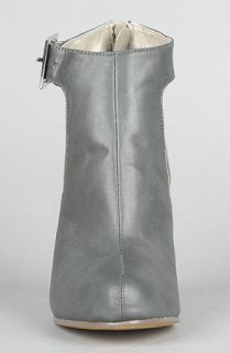 Sole Boutique The Manning Bootie in Gray