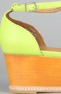 Jeffrey Campbell The Sue Bee Shoe in Neon Green