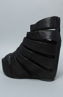 Jeffrey Campbell The Mr Man Wedge in Black