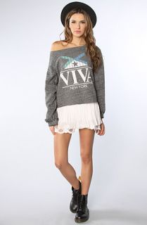 Rebel Yell The Lounger Viva Boyfriend Sweatshirt in Black  Karmaloop