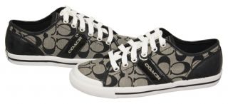Coach Fillmore Black White Op Art Sneakers Tennis Shoes Shoes New