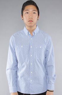 The Scifen Company The Triangle Buttondown Shirt in Blue  Karmaloop