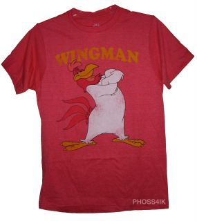 Foghorn Leghorn T Shirt WINGMAN Official Looney Tunes; SMALL