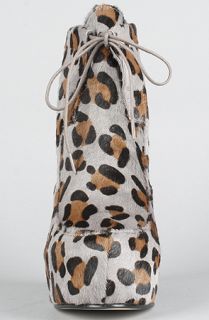 Senso Diffusion The Latrice Shoe in Gray Leopard