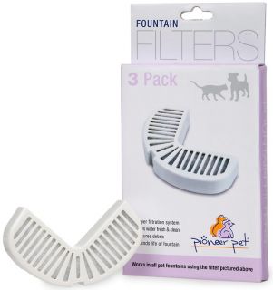 Pioneer Pet Replacement Filters for Ceramic and Stainless Steel