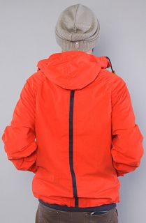 Supremebeing The Chute Jacket in Rescue Red